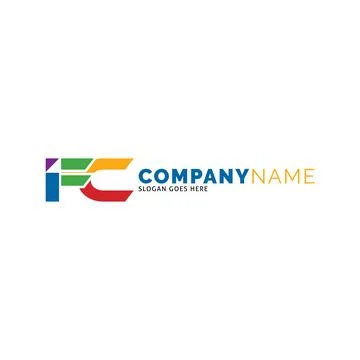 Initial Letter IFC Icon Vector Logo Template Illustration Design Stock Illustration
