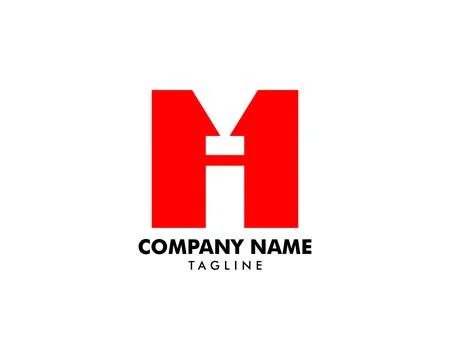 Initial Letter IM Logo Template Design Stock Illustration