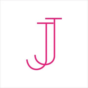 Initial letter j logo or jj logo vector design template Stock Illustration