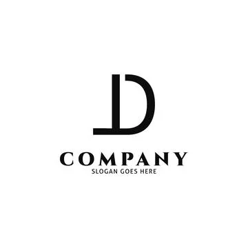 Initial Letter JD Icon Vector Logo Template Illustration Design Stock Illustration