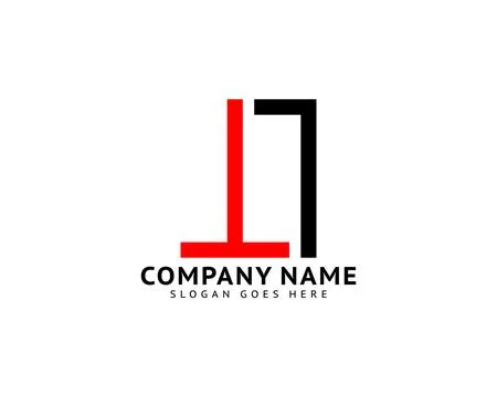 Initial Letter JLD Logo Template Design Stock Illustration