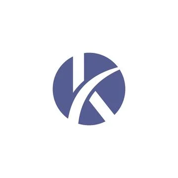Initial letter k logo or kk logo vector design template Stock Illustration