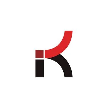 Initial letter k logo or kk logo vector design template Stock Illustration