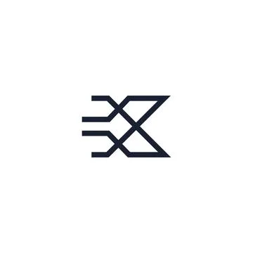 Initial letter k logo or kk logo vector design template Illustrazione stock