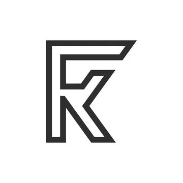 Initial letter kc logo or ck logo vector design template Stock-Illustration
