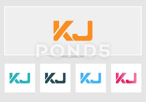 Creative modern KJ Letter Business Logo Design Alphabet Icon Vector Symbol.  Creative elegant letter KJ logo template Stock Vector Image & Art - Alamy