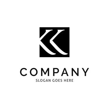 Initial Letter KK Icon Vector Logo Template Illustration Design 스톡 일러스트