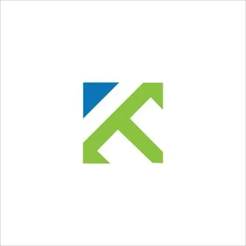 Initial letter km logo or mk logo vector design template Stock Illustration