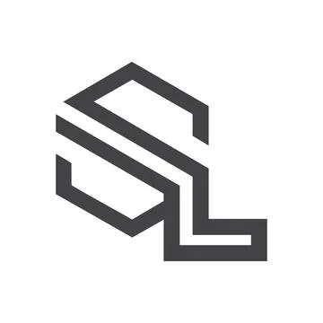 Initial letter KS logo or SK logo vector design template Stock Illustration