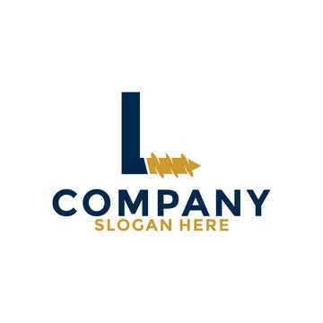 Initial letter L drill logo vector, initial letter with Drill Logo design t.. Stock Illustration