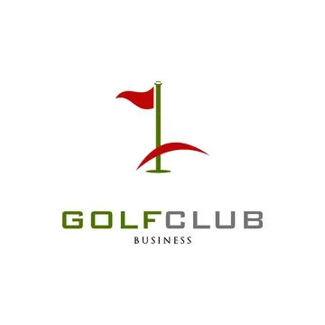 Initial Letter L Golf Club Icon Logo Design Template Stock Illustration