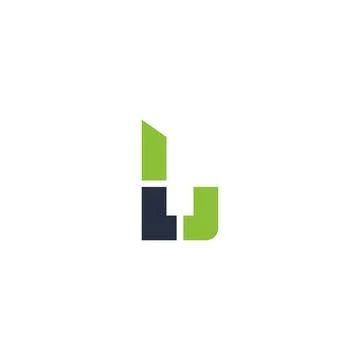Initial letter l logo or ll logo vector design template Stock Illustration