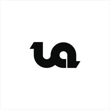Initial letter la logo or al logo vector design template Illustrazione stock