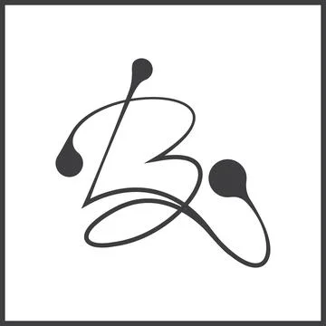 Initial letter lb logo or bl logo vector design template Stock Illustration