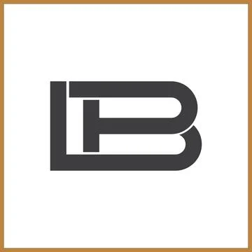 Initial letter lb logo or bl logo vector design template Stock Illustration