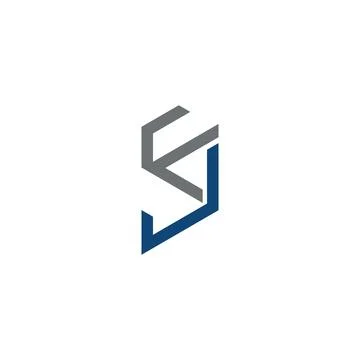 Initial letter LF logo or FL logo vector design template Stock Illustration