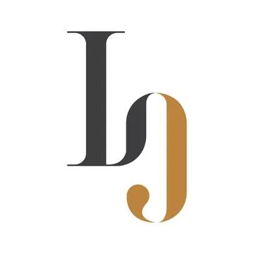 Initial letter LG logo or GL logo vector design template Stock Illustration