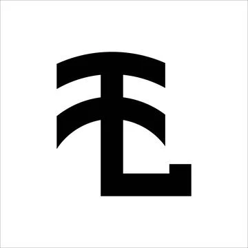 Initial letter LH logo or HL logo vector design template Stock Illustration