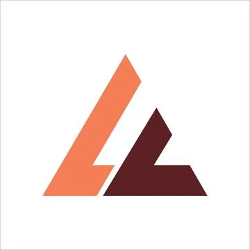 Initial letter LH logo or HL logo vector design template Stock Illustration