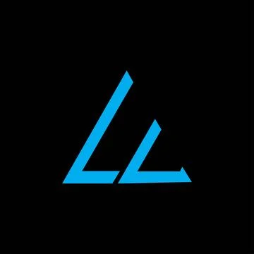 Initial letter LH logo or HL logo vector design template Stock Illustration