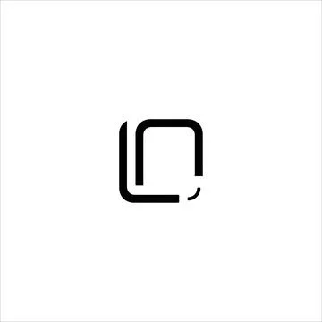 Initial letter LN logo or NL logo vector design template Stock Illustration
