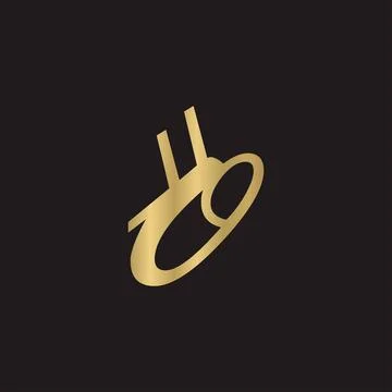 Initial letter OF logo or FO logo vector design template Stock Illustration