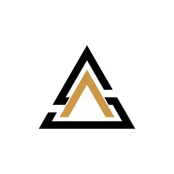 Initial letter AS logo or SA logo vector design template Stock Illustration