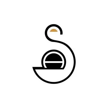 Initial letter AS logo or SA logo vector design template Illustrazione stock