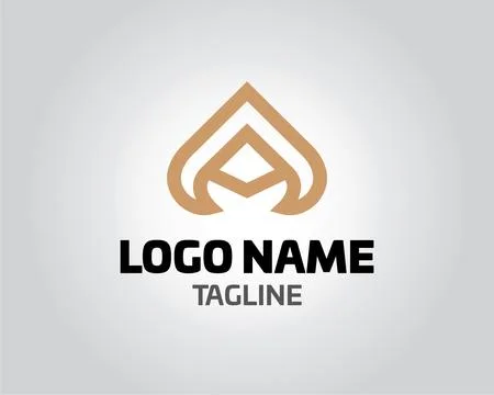 Initial letter A logo vector design template abstract alphabet A logo vecto.. Stock Illustration