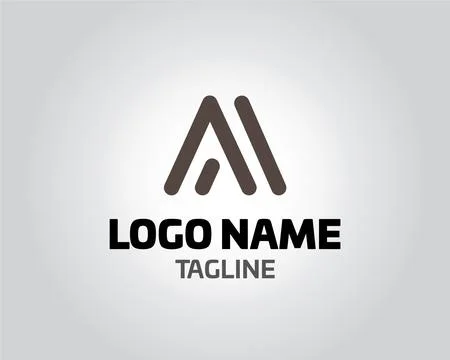 Initial letter A logo vector design template abstract alphabet A logo vecto.. Stock Illustration