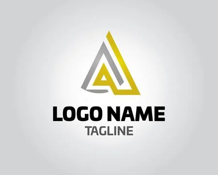 Initial letter A logo vector design template abstract alphabet A logo vecto.. Stock Illustration