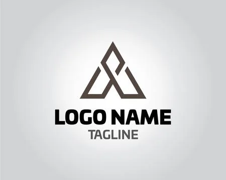 Initial letter A logo vector design template abstract alphabet A logo vecto.. Stock Illustration
