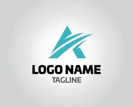 Initial letter A logo vector design template abstract alphabet A logo vecto.. Stock Illustration