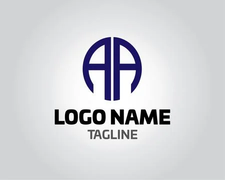 Initial letter A logo vector design template abstract alphabet A logo vecto.. Stock Illustration