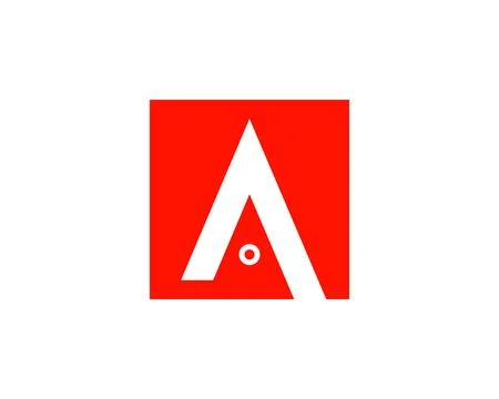 Initial letter A logo vector design template Stock Illustration