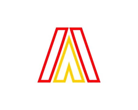 Initial letter A logo vector design template Stock Illustration