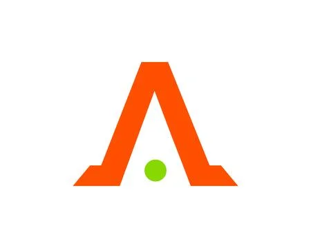Initial letter A logo vector design template Stock Illustration