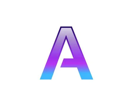 Initial letter A logo vector design template Stock Illustration