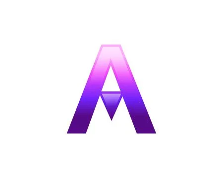 Initial letter A logo vector design template Stockillustratie