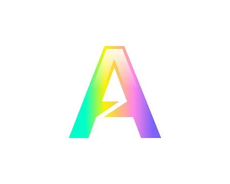 Initial letter A logo vector design template Stock Illustration