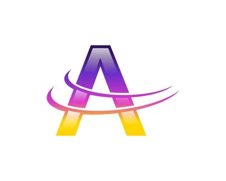 Initial letter A logo vector design template Stockillustratie