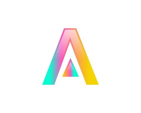 Initial letter A logo vector design template Stock Illustration
