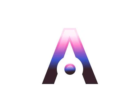 Initial letter A logo vector design template Stock Illustration