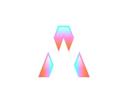 Initial letter A logo vector design template Stockillustratie