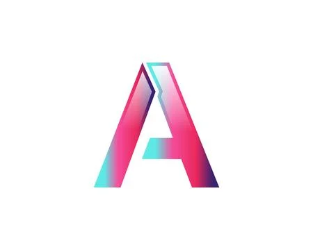 Initial letter A logo vector design template Stock Illustration