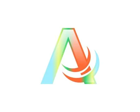 Initial letter A logo vector design template Ilustración de archivo