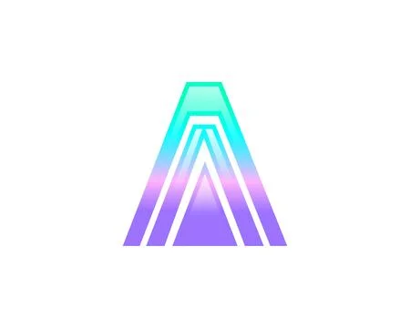 Initial letter A logo vector design template Stockillustratie