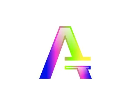 Initial letter A logo vector design template Stock Illustration