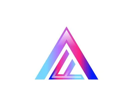 Initial letter A logo vector design template Stock Illustration