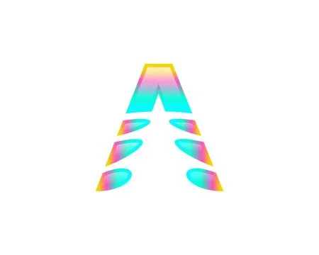 Initial letter A logo vector design template Stock Illustration